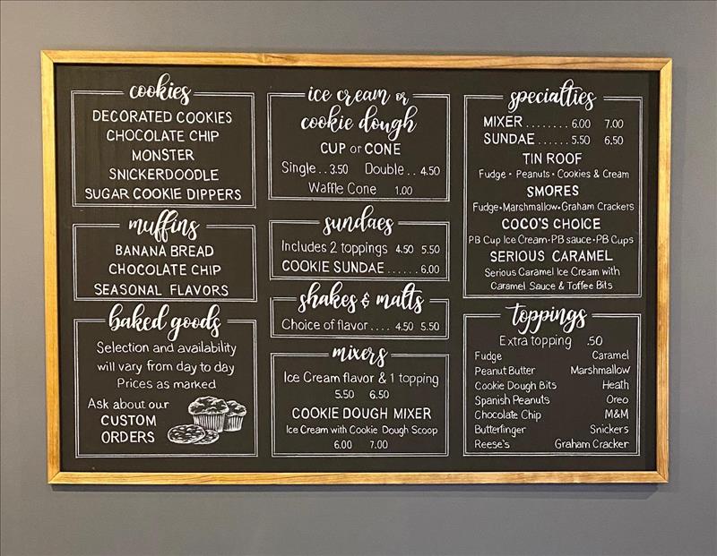 Coco's Cookies and Coffee Kewanee, IL